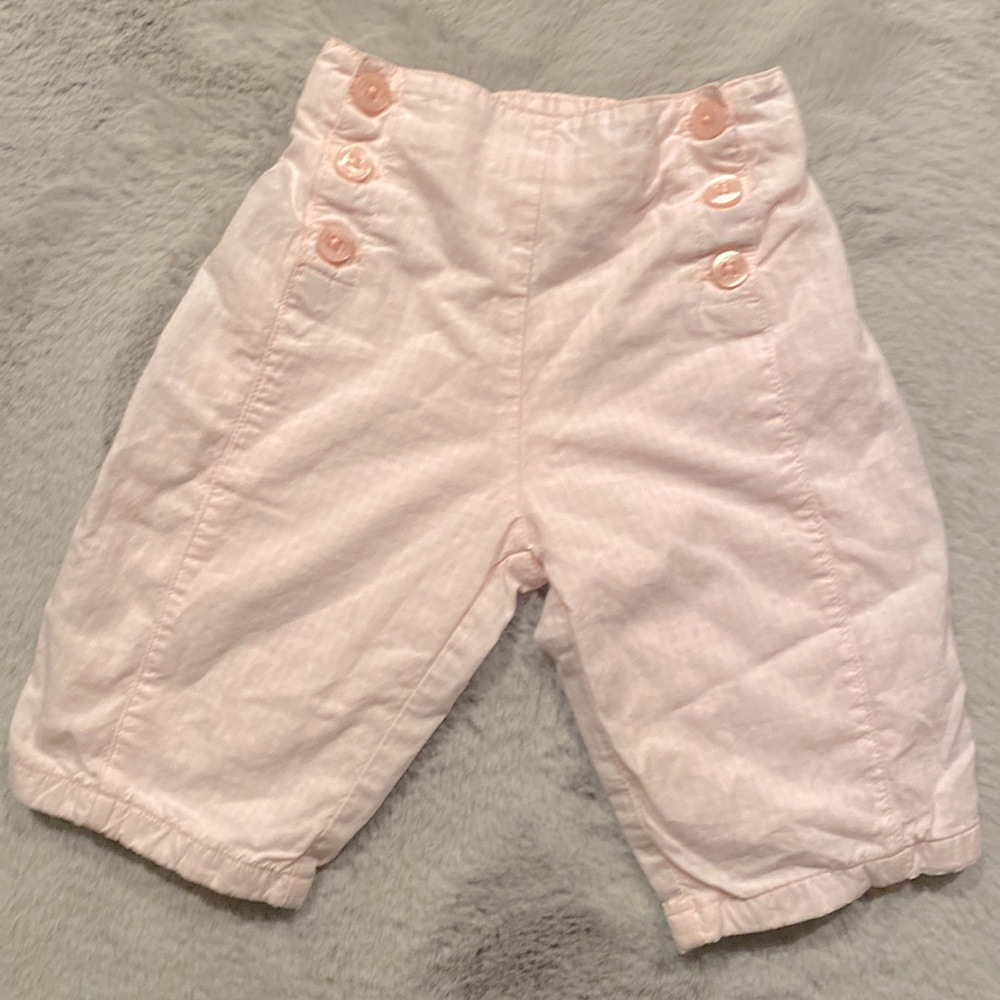 Janie and Jack Baby Capris 0-3M
